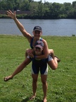 Mallory and Caitlin - Dad Vail 2012
